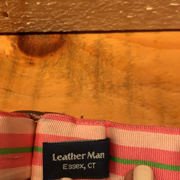 ***DONATED*** Preppy striped ribbon belt size medium - Picture 3 of 4